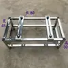 Suporte de Chão em Aço Inoxidável para Unidade Externa de Ar Condicionado 1.5P3P Gabinete Base para Ar Condicionado Camada Única e Dupla Máquina de Ar Condicionado com Duto de Energia de Ar