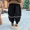 Pantalones de Invierno para Niñas con Forro de Felpa 2025 Nuevos Pantalones de Pana Gruesa de Invierno con Forro de Felpa y Algodón para Bebés