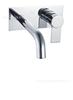 Grifo para Lavabo de Baño Kaiping Youjia Oculto para Encimera Monomando de Pared Agua Oculto Grifo 3605