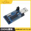 Módulo Ch341 USB a Uart Spi Ttl Isp Convertidor de Puerto Paralelo Descargador de Puerto Serie para Microcontrolador