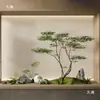 Planta Verde Simulación Árbol de Arce Árbol Falso Paisaje Arce Japonés Patio de Villa Sala de Té Escaparate Decoración de Planta Adorno