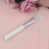 Cuenco de silicona blanca simple para mascarilla, herramienta de spa para hacer mascarillas caseras, venta directa de fábrica