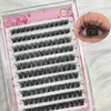 Kit de Cílios Postiços Transfronteiriços Grande Capacidade Série Wm Popular Europeu e Americano Quadrinhos Cílios da Barbie Naturais, Confortáveis e Simples