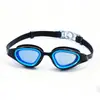 Gafas de natación personalizadas transfronterizas de alta venta, alta definición, antivaho, galvanizadas, con graduación para hombres y mujeres, profesionales, impermeables, marco medio, marco pequeño