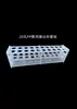 Soporte para Tubos Colorimétricos de Vidrio 10ml-100ml Soporte para Tubos Colorimétricos Resistente a Ácidos y Álcalis Soporte para Tubos Colorimétricos de Material PP