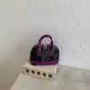 Bolso bandolera de charol brillante para mujer con estampado de piel de serpiente, nuevo 2026, elegante, para el hombro, bolso de mano tipo concha