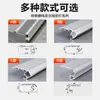 Tiras luminosas antideslizantes para escaleras de cine, de montaje superficial, no requieren ranurado, luces para escalones de RV y hotel, luces para peldaños de escalera de aleación de aluminio