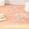 Plato Multifuncional para Guarnición Almacenamiento de Cocina Hogareño Olla Caliente Multiusos Compartimento Especial para Frutas Plato para Estufa Lateral Plato para Condimentos