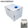 Tanque de Agua de Plástico Montado en Vehículo Cubo Plano Horizontal para Almacenamiento de Agua Cubo de Baño Modificado para Coche Cubo Cuadrado para Almacenamiento de Agua al Aire Libre