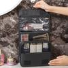 Bolsa de Higiene Pessoal com Separação Seca e Úmida para Homens e Mulheres, Bolsa de Armazenamento de Viagem, Bolsa de Cosméticos, Bolsa com Gancho de Grande Capacidade, Impermeável e Portátil