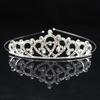 Tiara de Coroa Infantil, Acessório de Cabelo de Coroa de Liga de Metal para Menina, Adorno de Cabeça com Strass para Evento Dia das Crianças, Tiara de Cabelo Princesa Little Lulu
