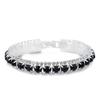 Pulsera de pedrería de moda nueva para mujer, pulsera de diamantes completa para novia, ropa de boda, accesorios de boda, una generación de cabello