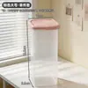 Frasco de almacenamiento transparente BNBST con tapa para sala de té, almacenamiento de tazas de café, frasco de almacenamiento para clasificar y organizar artículos domésticos varios