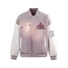 Nova Jaqueta de Baseball Retro Americana Outono Jack Chuan Yang Bordada Estilo Casal Fashionável e Versátil