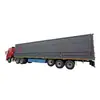 Exportación de fábrica de semirremolque de transporte de apertura de alas, semirremolque de transporte tipo caja de apertura de alas de 3 ejes con doble ala