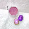 Transfronterizo nuevo arte de uñas ojo de gato brillo blanco porcelana polvo ojo de gato polvo espejo decoración de uñas versátil polvo fino diy