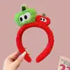 Diadema de Felpa Linda Otoño Invierno para Niños Dulce Dibujo Animado Domador de Cabello Diadema Estilo Coreano Exquisito Pasador para el Cabello Goma para el Cabello Accesorios para el Cabello