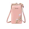 Cartera de Monedas Portátil Multiusos Transfronteriza para Mujer, se Puede Llevar al Hombro y Cruzada, Bolso para Teléfono Móvil de Gran Capacidad con Múltiples Compartimentos, Portatarjetas