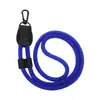 Cordón clásico para credencial de negocios hecho a mano con adornos de diamantes, longitud ajustable, correa larga para el cuello, cadena para el cuello del teléfono móvil, correa colgante portátil
