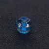 Cuentas de Cristal Vidriado Rayadas Arena Canicas de Vidrio para Manualidades Accesorios de Joyería Hechos a Mano Moda Cuentas de Vidrio Vidriado con Flor