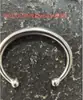 Pulseira de Aço Inoxidável Personalizada, Anel Redondo Vazado Retrô Liso de Alta Qualidade, Pulseira Feminina, Pulseira, Joias de Aço Titânio