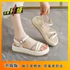 Sandalias Deportivas Súper Calientes para Mujer Verano Exterior Moda 2026 Nuevo Estilo Combinan Bien con Faldas Cómodas Antideslizantes Zapatos de Playa Talla Grande