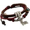 Nueva joyería estilo dulce y lindo pulsera al por mayor lote mixto temperamento de moda pulsera de cuero versátil