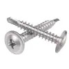 Tornillos Autorroscantes Autoperforantes de Acero Inoxidable 410/304/Acero al Carbono con Arandela, Tornillos Autorroscantes Autoperforantes Galvanizados