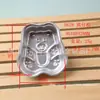 Molde para Pastel de Oso Molde Pequeño para Pastel de Dibujos Animados Utensilios para Hornear Molde de Aluminio Anodizado Molde de Oso para Pudín y Gelatina
