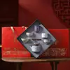 Productos Culturales y Creativos de la Ciudad Prohibida: Juego de Tetera de los Cinco Hornos Famosos, una Caja de Regalo Cerámica de Alta Gama para la Ceremonia del Té, Perfecta como Regalo para Personas Mayores o para Ocasiones de Negocios
