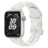Adequado para Pulseira Apple iWatch Applewatch9/S11/Ultra Watch Fivela Borboleta Pulseira de Silicone Confete