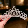 Peine de Princesa Corona Accesorio para el Cabello para Niñas, Peine para el Cabello de Cumpleaños y Actuación, Corona Linda de Niña Pequeña para la Cabeza Venta al por Mayor