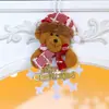 Decoraciones Pequeñas Colgantes de Árbol de Navidad Nuevas Transfronterizas Colgante de Navidad para Personas Mayores Muñeco de Nieve Reno Decoración de Ventana Adornos Colgantes