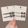 Pasador de Pedrería Estilo Lujo Ligero para Mujer, Pinza para el Cabello de Moño, Pinza para Flequillo, Pinza Lateral, Accesorio de Cabello Femenino