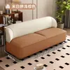 Sofá sencillo de tela nuevo para apartamentos pequeños, salas de estar, áreas de descanso de tiendas, tiendas de ropa, casas de alquiler, sofás de dos y tres plazas