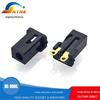 Tomada de energia vertical para fio de solda Jingteng DC096 DC-096G 2p fio de solda com furo horizontal 180 graus inserção direta