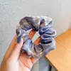Lenço quadrado estilo casual, scrunchie, laço de renda, prendedor de cabelo, tiara doce, acessório de cabelo moderno de alto valor para mulheres