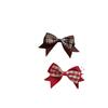 Otoño e invierno cuadros lazo productos semiacabados Año Nuevo dulces accesorios para el cabello pasador accesorios para joyería diy carcasa de teléfono móvil zapatos