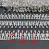 Cadena de strass con borla soldada ojo de caballo para decoración de cintura de ropa DIY tocado zapatos bolsa accesorios cadena de código elegante