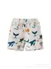 Nuevos bañadores para niños de 6 meses a 4 años, Estampado de Animales Marinos, Estampado a Cuadros, Shorts de Playa Transfronterizos para Bebés Niños