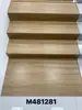 Baldosas Antideslizantes para Peldaños de Escalera de 1.2m con Grano de Madera Mate Antiguo, Bordes Curvos Integrados y Acabado Glaseado de una Sola Pieza