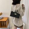 Bolsa feminina 2023 Outono Nova Moda Estilo coreano pequena bolsa quadrada moda bolsa de ombro simples casual bolsa de axilas