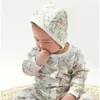 Gorro de Punto para Bebé Pegatina para la Piel Estilo Nórdico Nuevo Algodón Estampado de Conejo y Verduras Cómodo Suave Gorro para Bebé