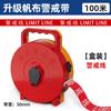 Línea de Advertencia Lansheng Cinturón de Aislamiento de Seguridad Cinturón de Advertencia Cable de Línea Policial Telescópico Cuerda de Construcción de Lona Gruesa Reflectante