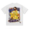 Suministro de Comercio Exterior Camisetas para Hombre, Camisetas con Estampados, Estilo Gótico Harajuku, Ropa de Calle Cruzada para Mujer de Manga Corta, Ropa de Baloncesto de Manga Larga