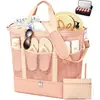 Bolsa de Praia 2025 Novo Estilo Rede Transparente Bolsa de Ombro Único Transversal Fashion Leve Grande Capacidade Versátil Bolsa de Compras Bolsa de Praia
