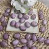Huevo de Kunzita Natural con Incrustaciones Caja Mágica Accesorios Hecho a Mano DIY Joyería Accesorios Colgante