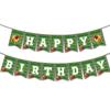 Rugby Theme Birthday Party Decoration Boys Birthday Flower Banner Atacado Design Original