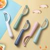 Pelador multifuncional de cocina, raspador, raspador de patatas, artefacto, cuchillo para frutas, pelador de verduras para el hogar, cepillo para melones