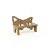 Soporte de Comedero Doble para Perros Transfronterizo con Base Extraíble de Madera Maciza para Comida y Agua de Gatos y Perros con Cubeta para Protección de Vértebras Cervicales